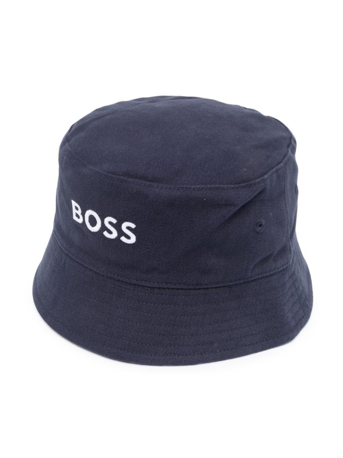 

BOSS Kidswear панама с вышитым логотипом, синий