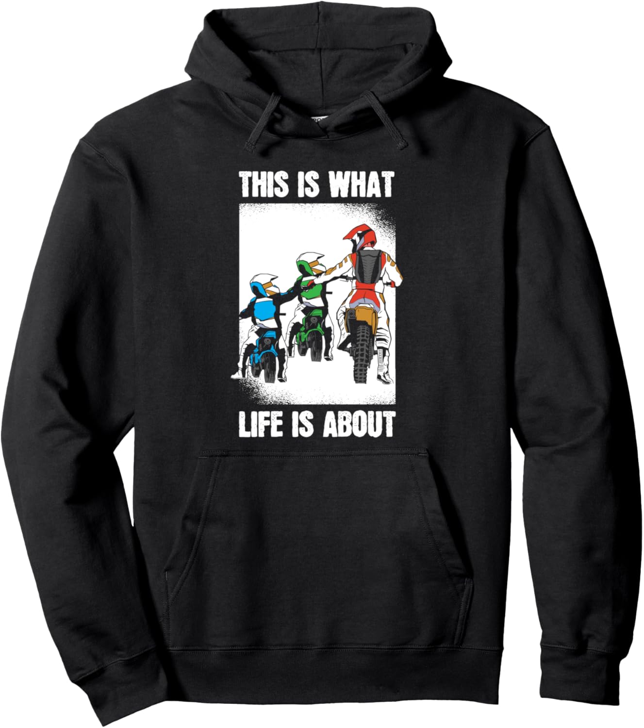 

Худи для папы и сына, увлекающегося эндуро-мотоциклами Dirt Bike Family Gift Clothes, черный