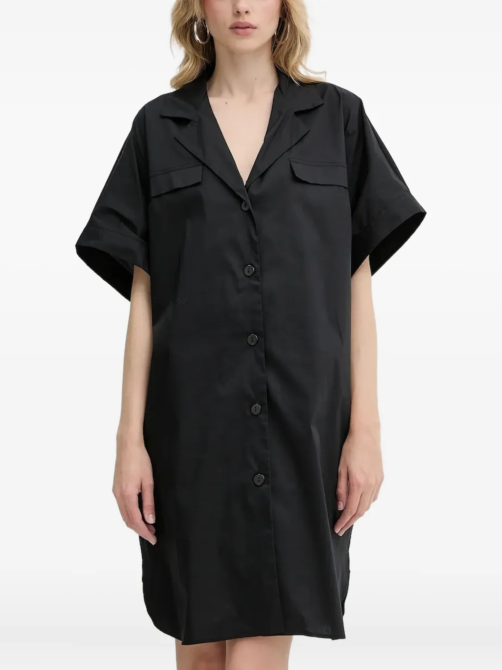 

Платье-рубашка на пуговицах Liu Jo, черный