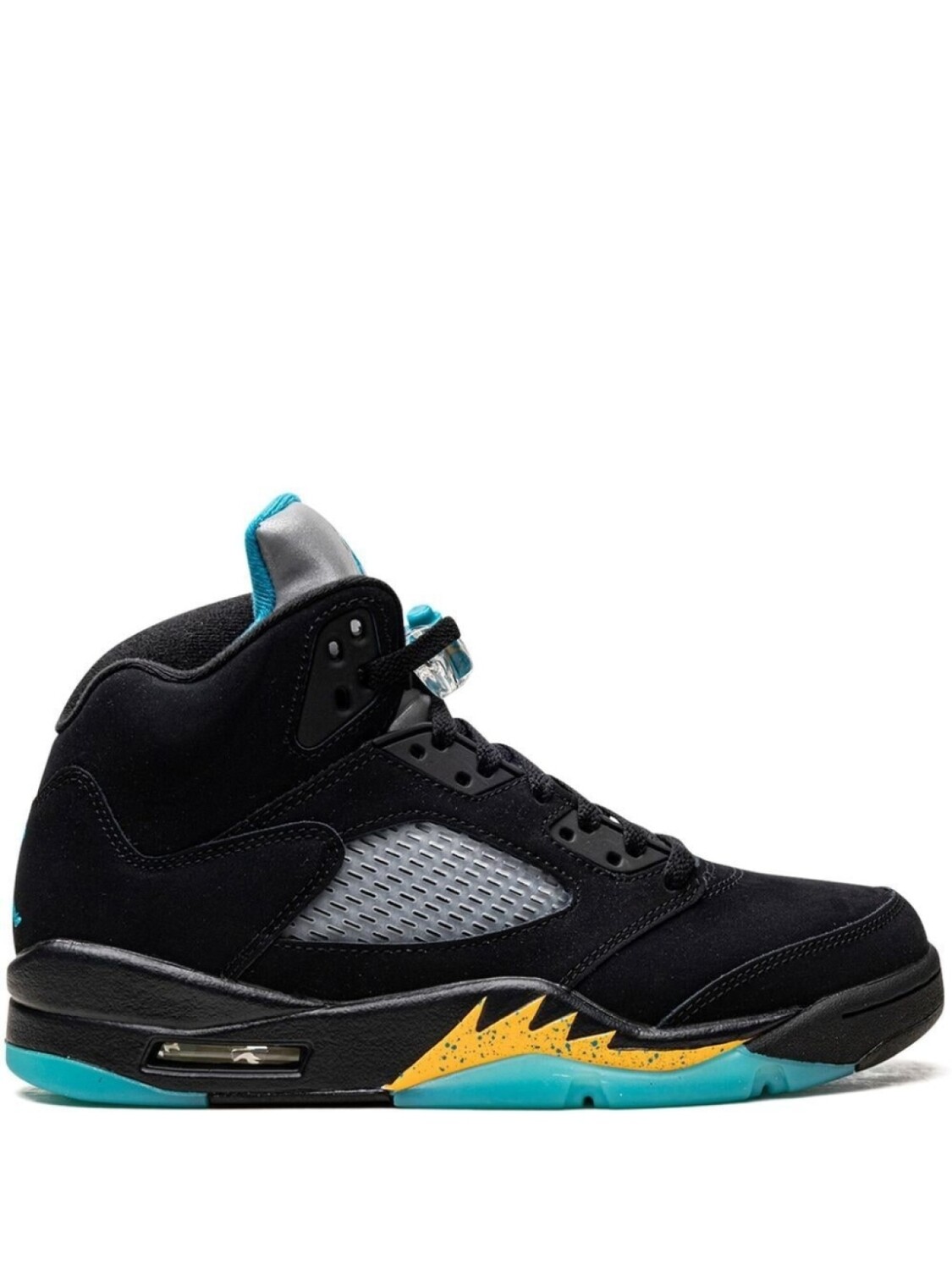 

Кроссовки Air 5 Retro Aqua Jordan, черный