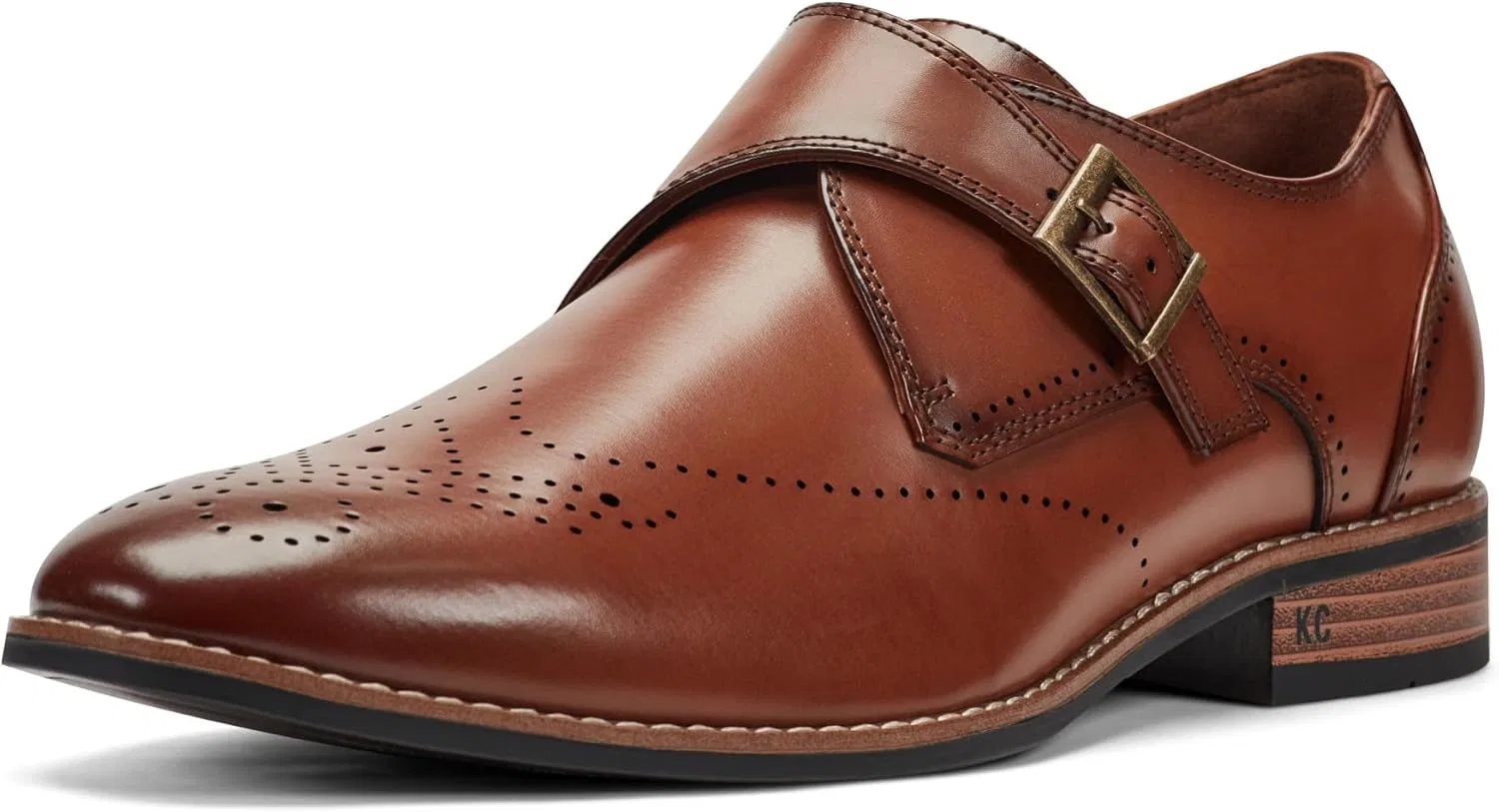 Мужские тапочки Kenneth Cole Cheer Single Monk Strap, Lightweight Natural Leather