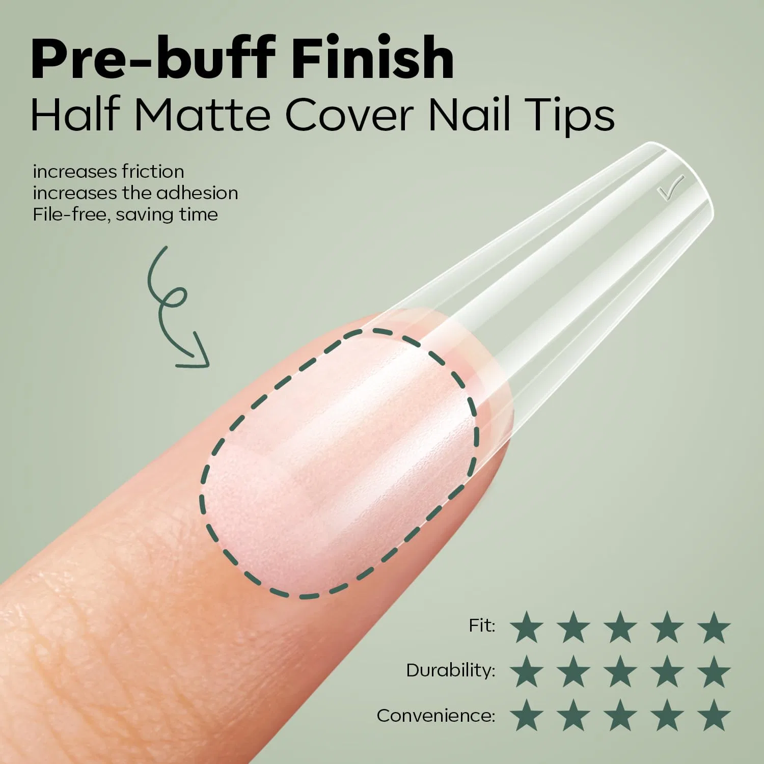 Набор для наращивания ногтей «Nail Tips and Glue Gel Kit» от modelones Modelones — фото 3