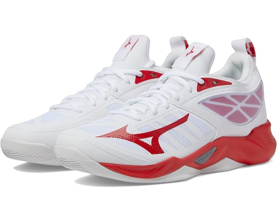 Кроссовки Mizuno Wave Dimension, цвет White/Red