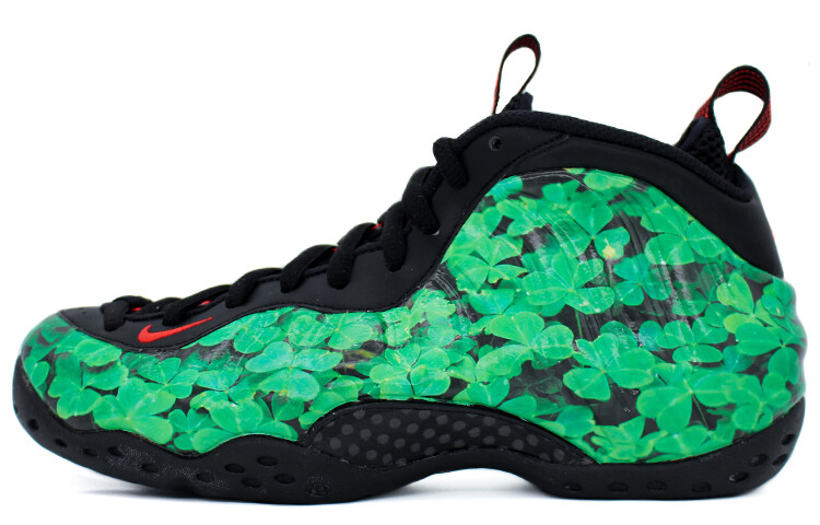 

Кроссовки Nike Foamposite One Vintage Basketball Shoes Men Mid-Top Green Black