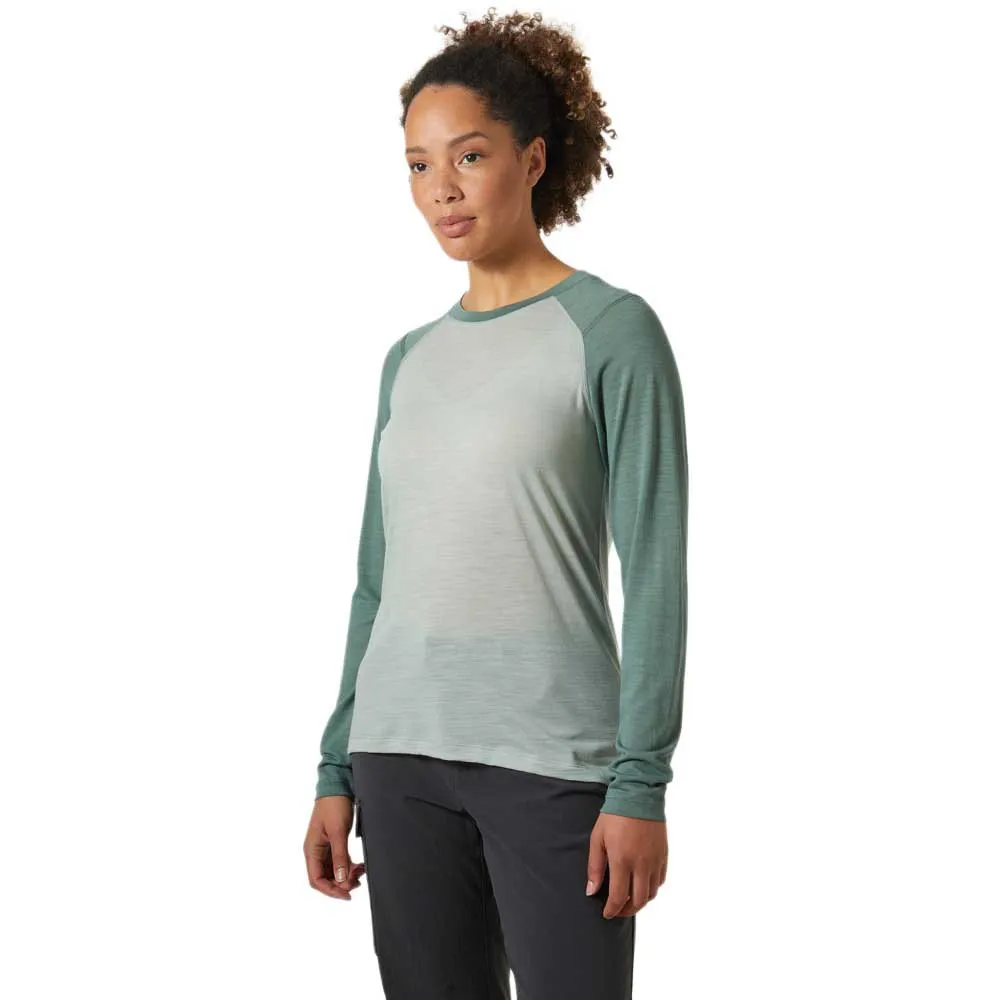 

Базовый слой Helly Hansen Durawool Crew, зеленый