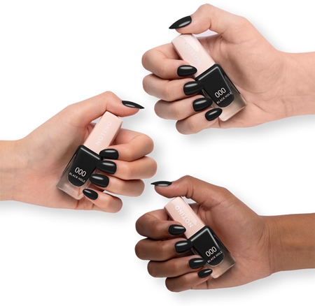 Лак для ногтей с гелевым эффектом Notino Gel Effect Nail Polish, Black Hole 10 ml — фото 3