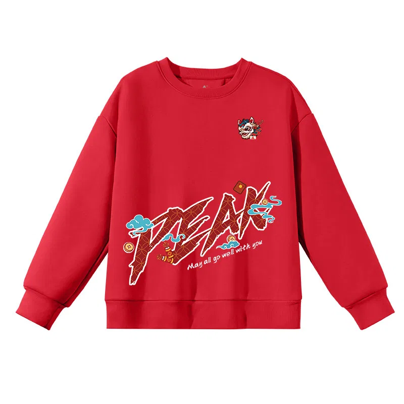 Свитшот детский PEAK Red/PK Red Lion
