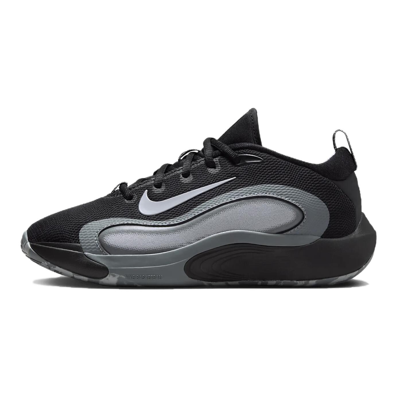 

Детские баскетбольные кроссовки ISOFLY GS Low-top черные/серые Nike, черный