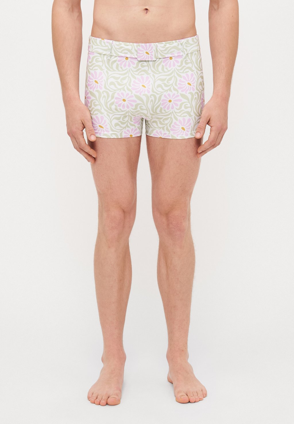 

Шорты для плавания FLORAL SWIM BUCKLE TRUNKS Palomo, белый