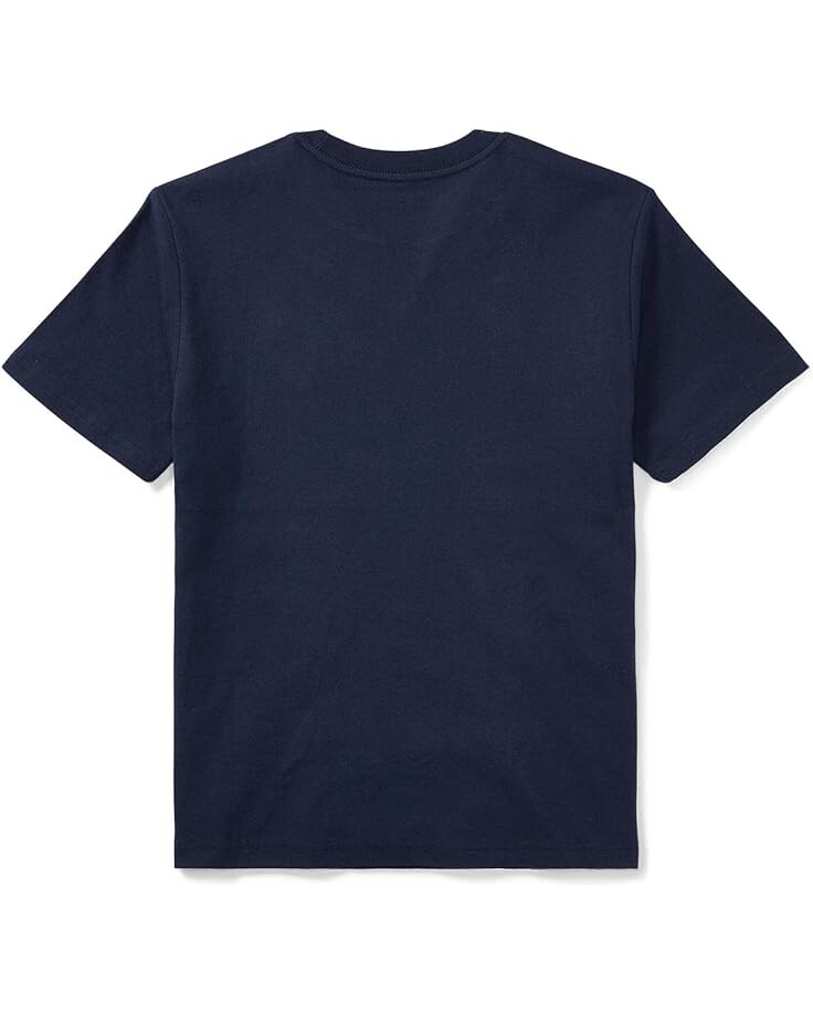 Толстовка Polo Ralph Lauren Kids Short Sleeve Jersey T-Shirt, цвет Cruise Navy — фото 2