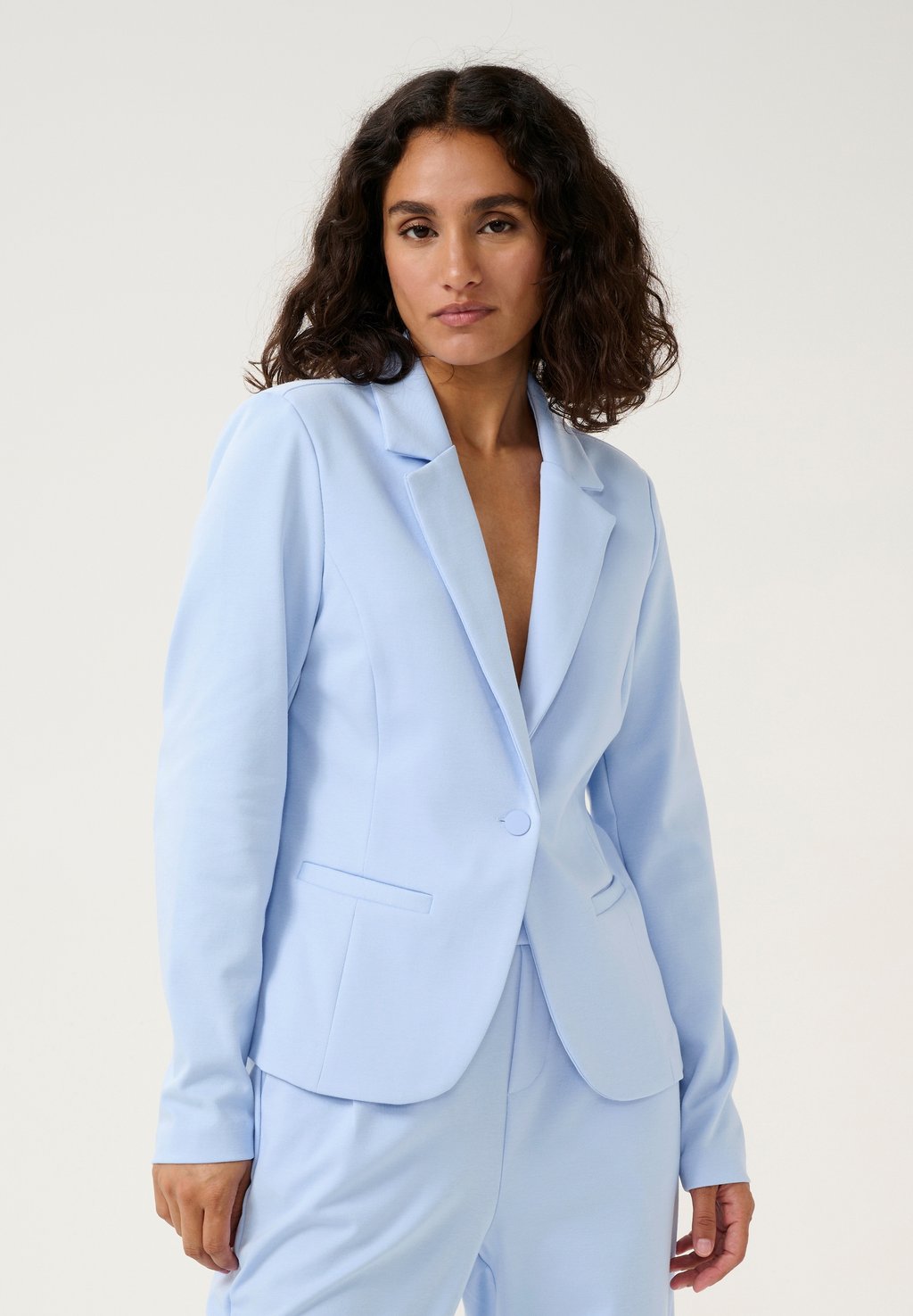 

Блейзер Cardigan Kaffe, синий