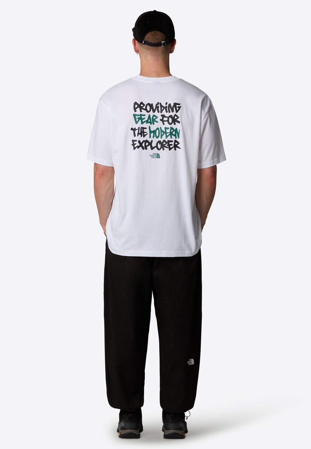 

Футболка с принтом GRAFFITI STYLE The North Face, белый