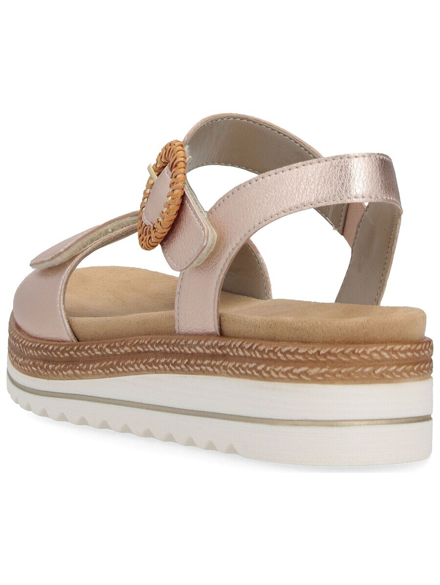 Босоножки на высоком каблуке REMONTE Strap Sandals, светло-розовый — фото 4