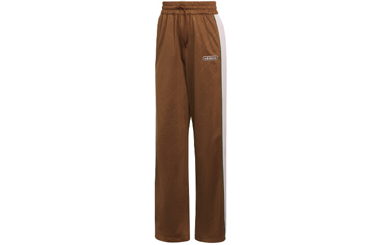 

Adidas Originals Женские трикотажные спортивные штаны, цвет Brown
