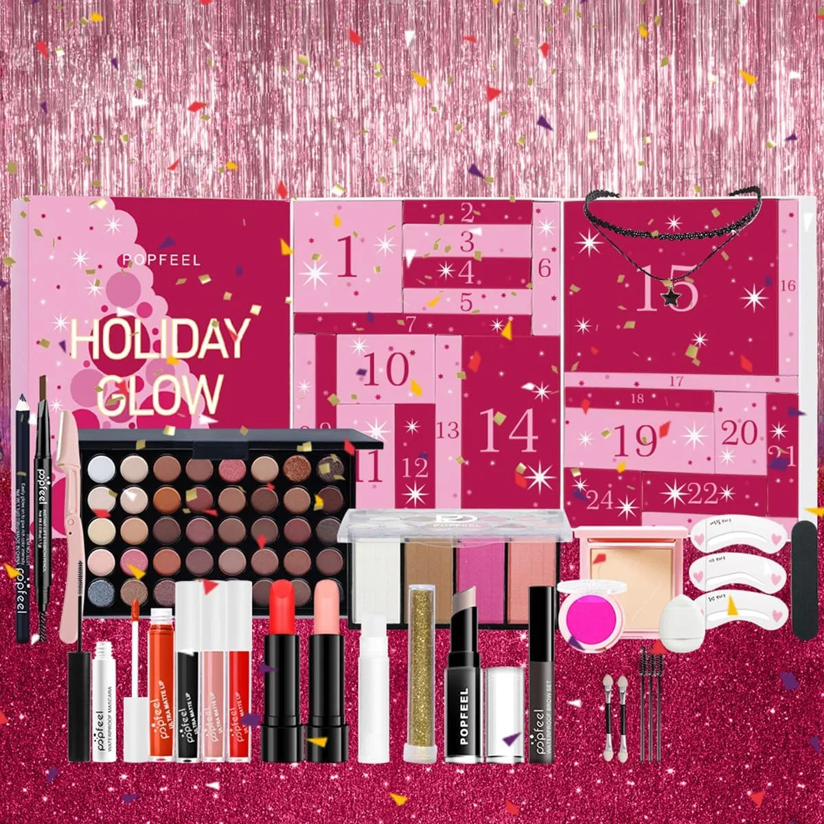 Набор косметики Advent Calendar HUQIDAO 24 предмета