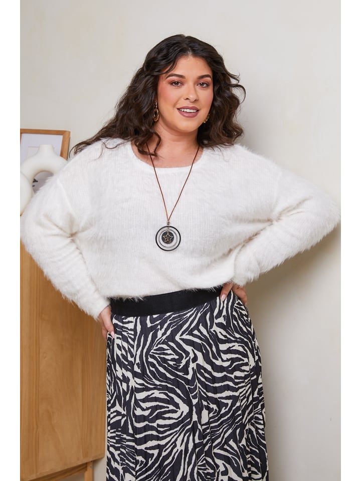 

Свитер Curvy Lady, белый