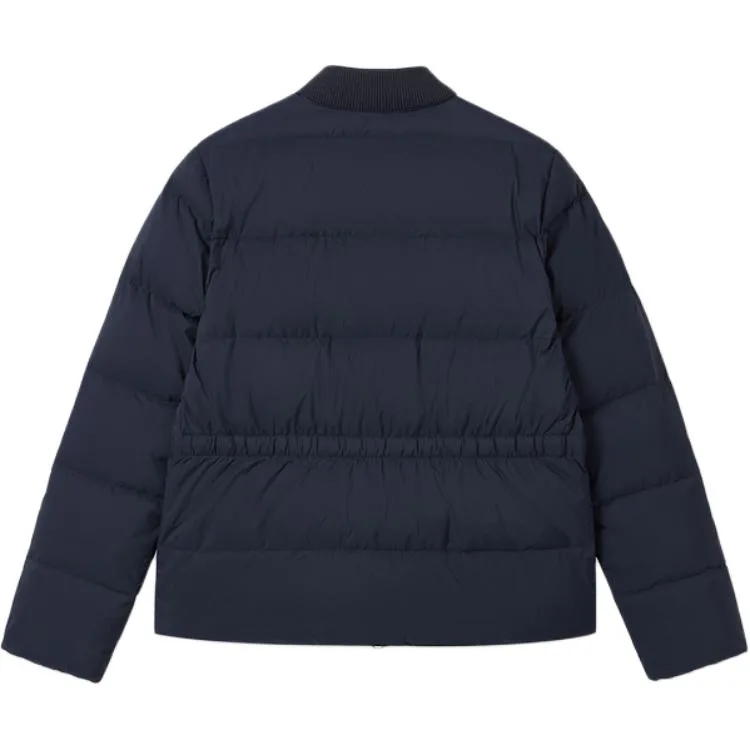 Пуховая куртка LACOSTE FW25, женская, темно-синяя — фото 3