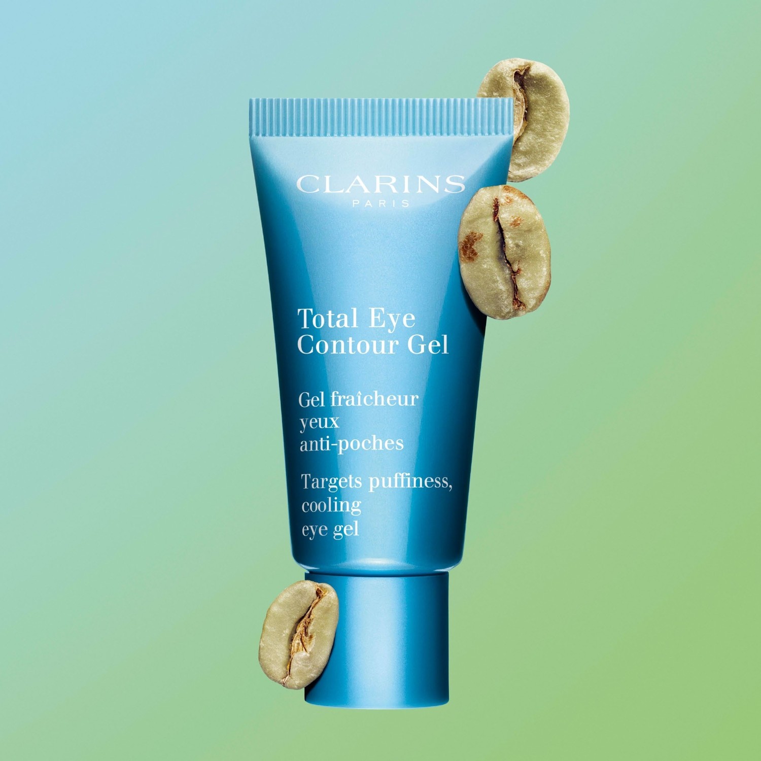 Крем для глаз hydra-essentiel total eye contour gel Clarins, объем 20 мл. — фото 2
