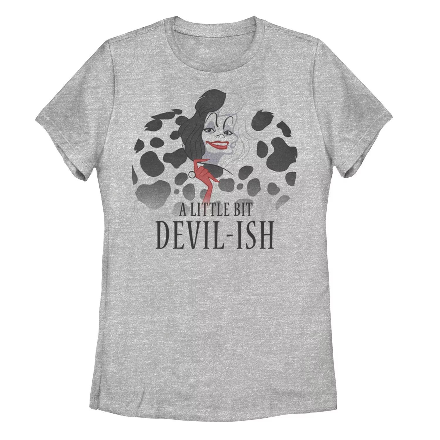 

Детская футболка Disney's Dalmatians Cruella De Vil с графическим рисунком Little Bit Licensed Character