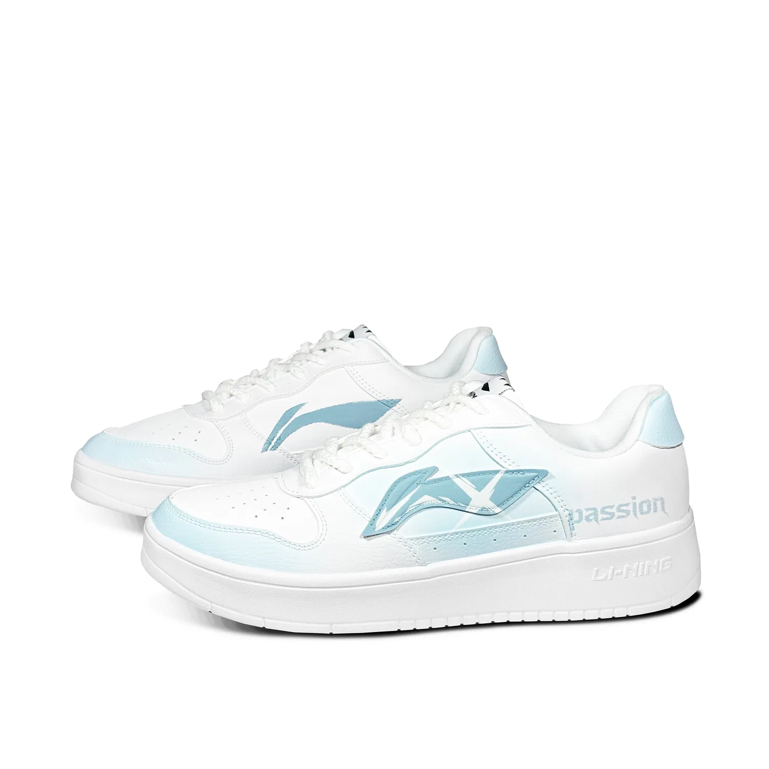 Кроссовки Li-Ning Floating Boat Blue White — фото 4