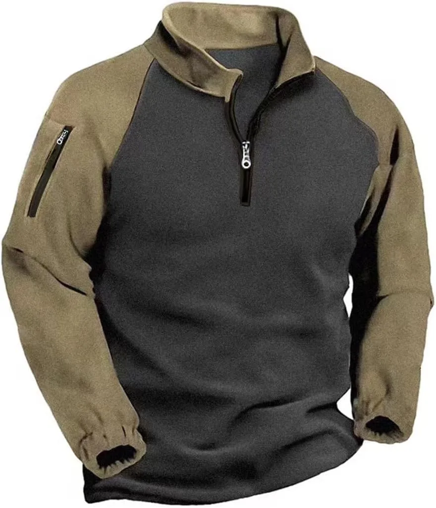 

Толстовка мужская HOTYD с воротником-стойкой и длинными рукавами