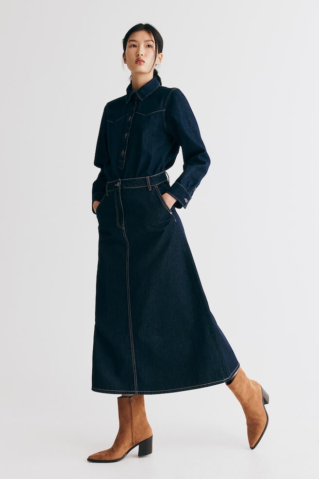

Ботинки с острым носком H&M, бежевый