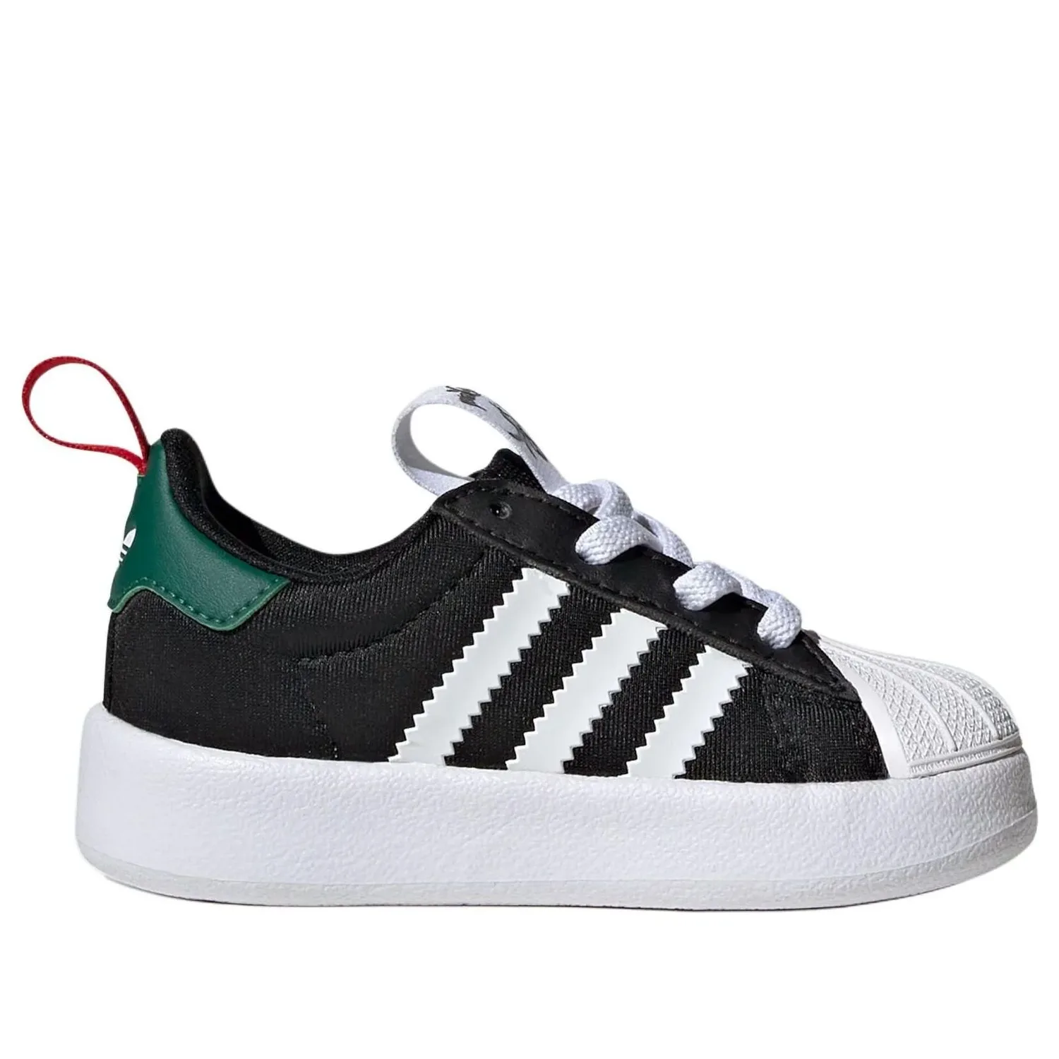 Кроссовки (TD) Adidas x Disney Adifoam Superstar 360 'Black Collegiate Green' — фото 2