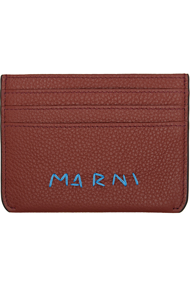 

Marni Коричневая кредитная карта держателя