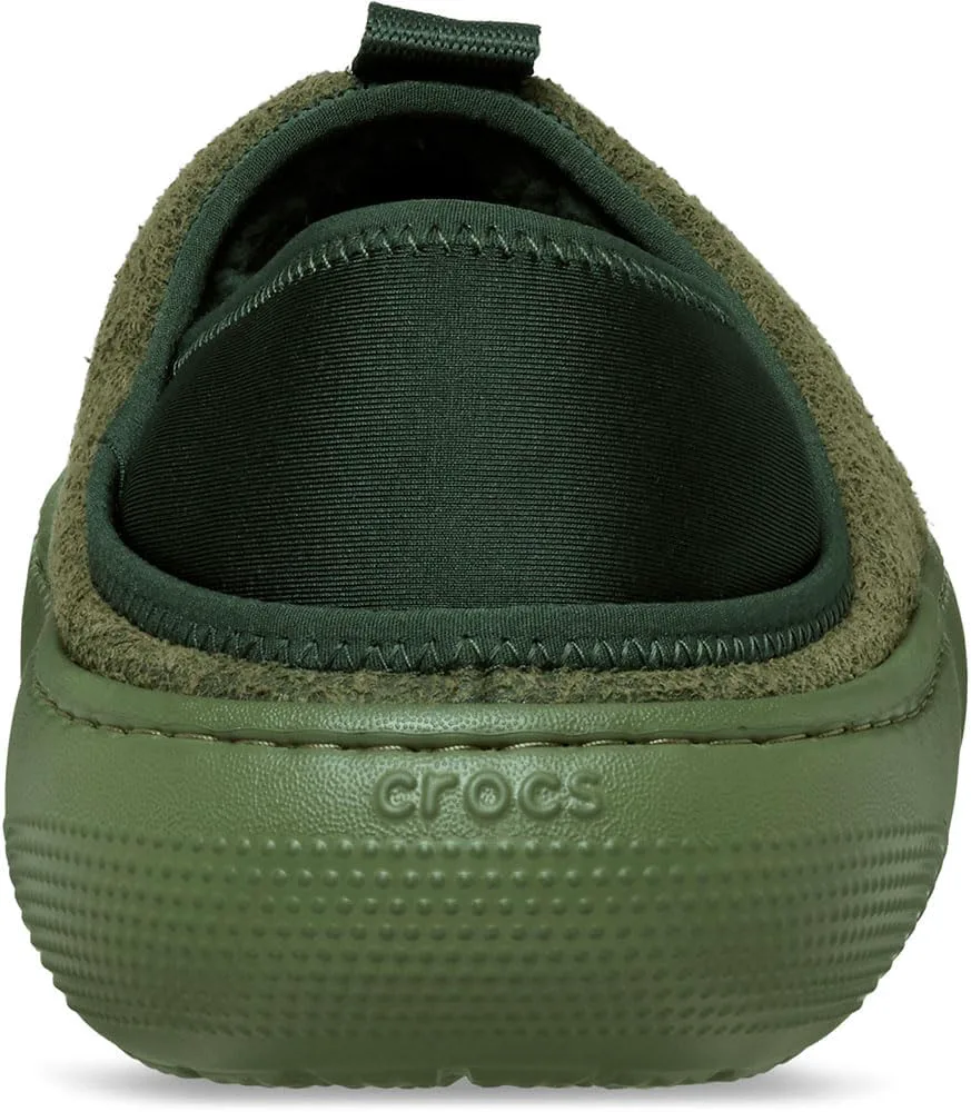 Crocs unisex-adult Classic Puff Moc, зеленый — фото 3
