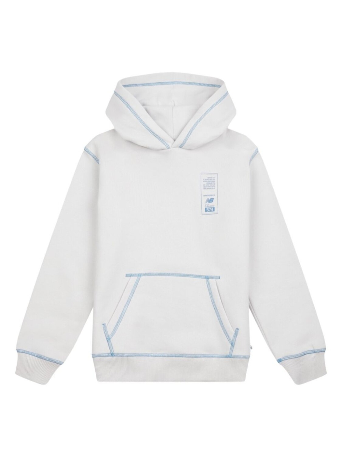 

Толстовка с логотипом New Balance Kids, серый