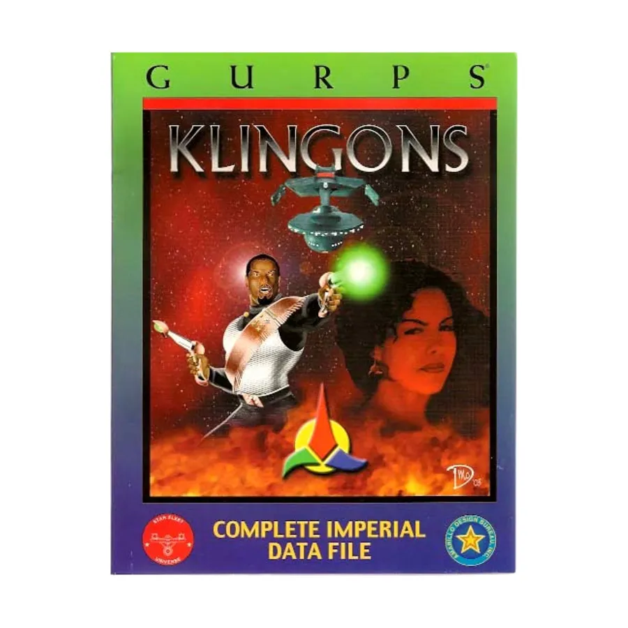 

GURPS Klingons, GURPS Prime Directive (ADB), мягкая обложка