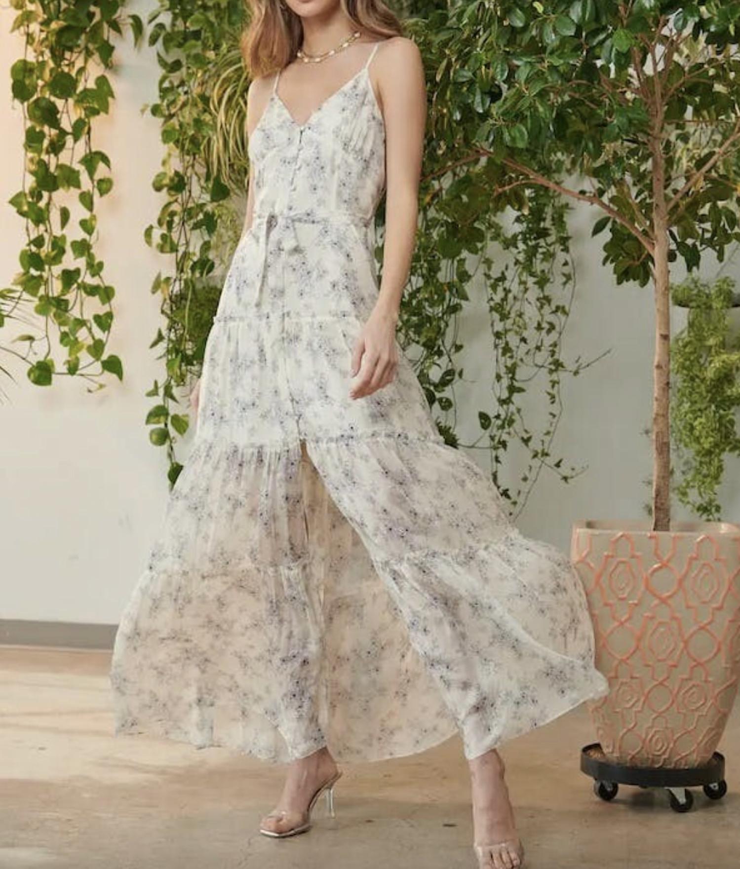 

Платье Naria в стиле «Не забывай меня» Cami NYC, цвет forget me not