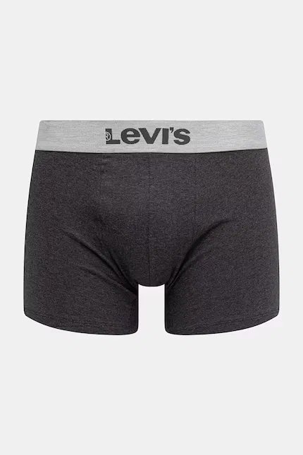 Боксеры 3 шт Levi's, серый — фото 2
