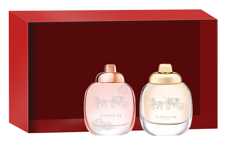 

Женский набор мини-парфюмерных пробников два предмета Eau De Parfum New York Eau De Parfum+Floral Notes 4,5 мл*2 COACH