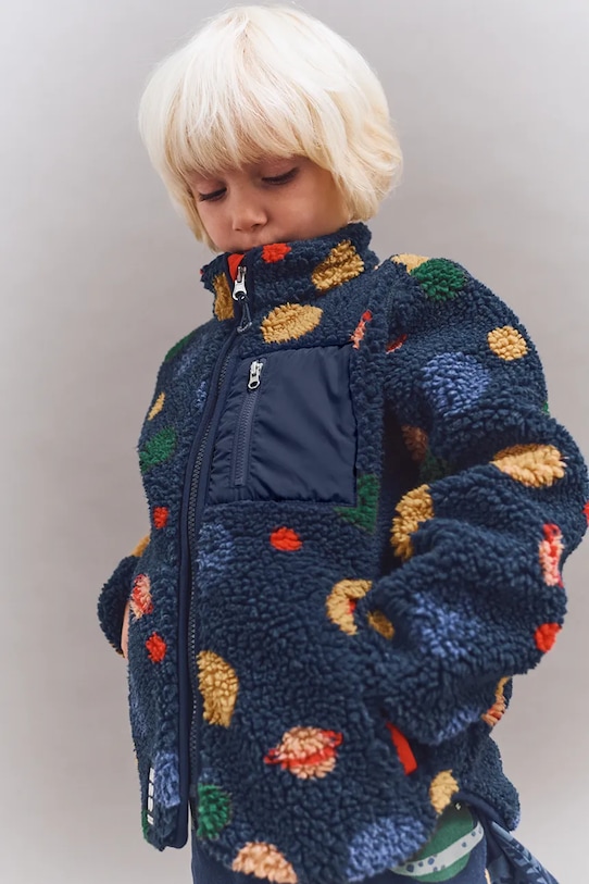 

Детская куртка Nolan Pile Jacket Liewood, темно-синий