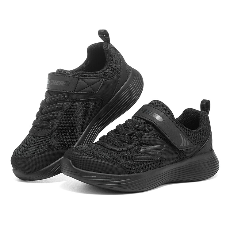 Детские кроссовки Go Run 400 V2 GS Low-top All Black Skechers — фото 3