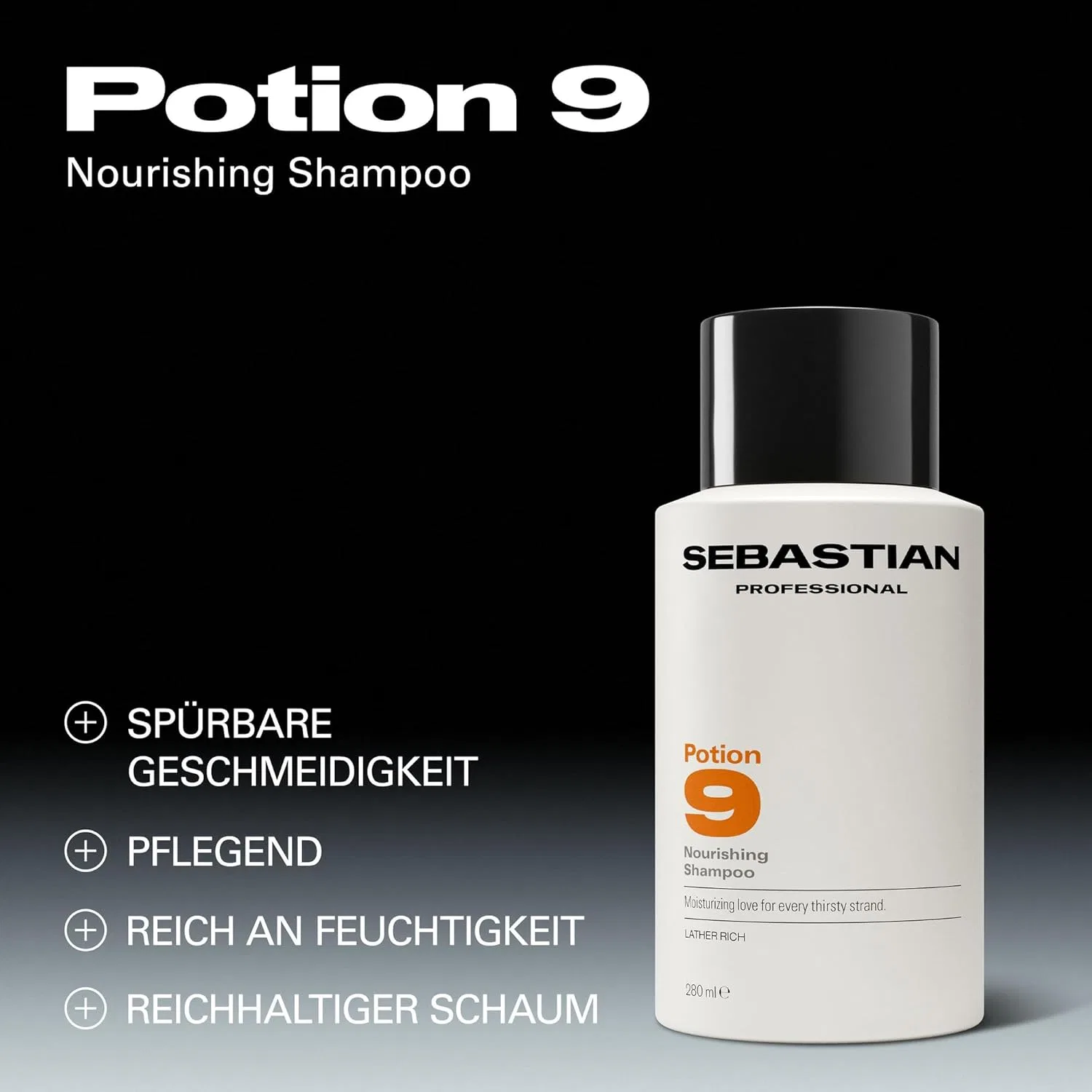 Питательный шампунь «Potion 9 Nourishing» от Sebastian Professional для сухих и поврежденных волос Sebastian — фото 2