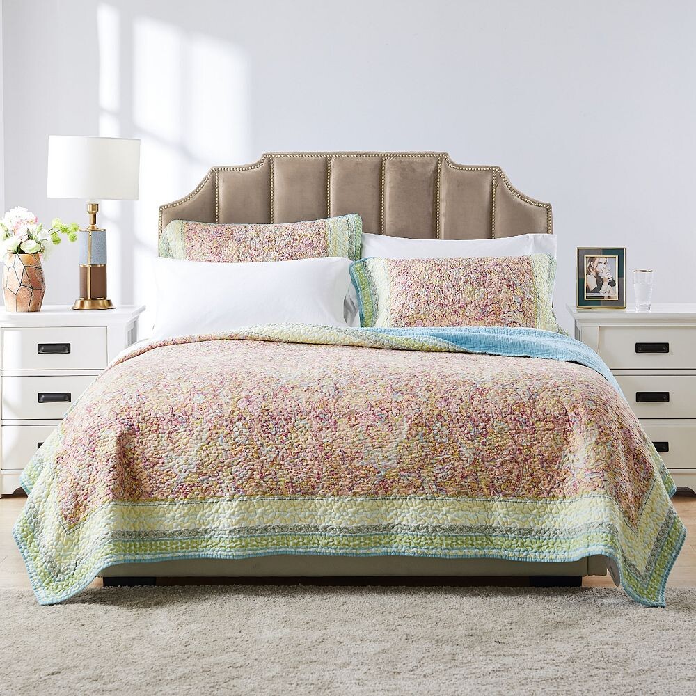 

Комплект одеял Barefoot Bungalow Palisades Greenland Home Fashions, цвет Pastel