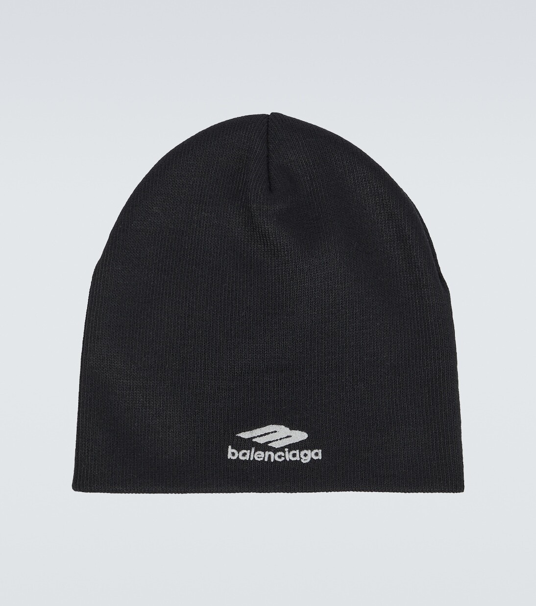 

Шапка 3b sports icon в рубчик Balenciaga, черный