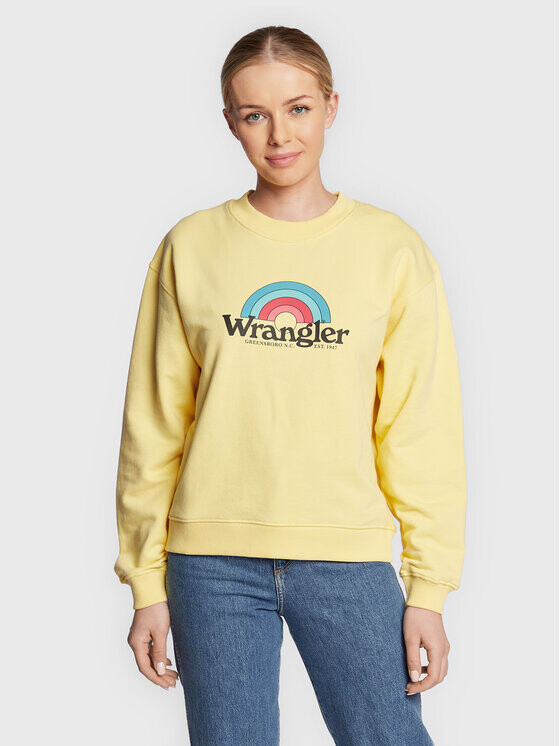 

Толстовка обычного кроя Wrangler, желтый