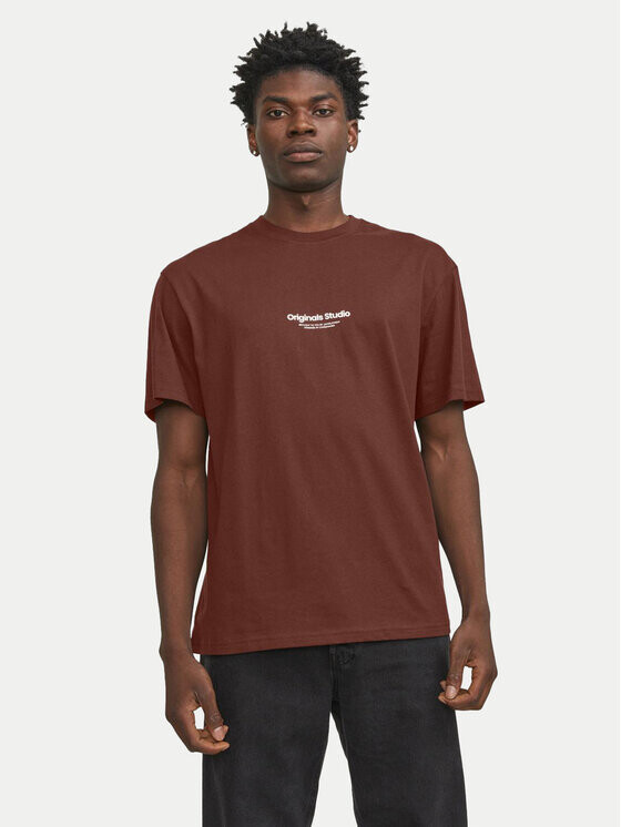 

Футболка свободного кроя Jack&Jones, коричневый
