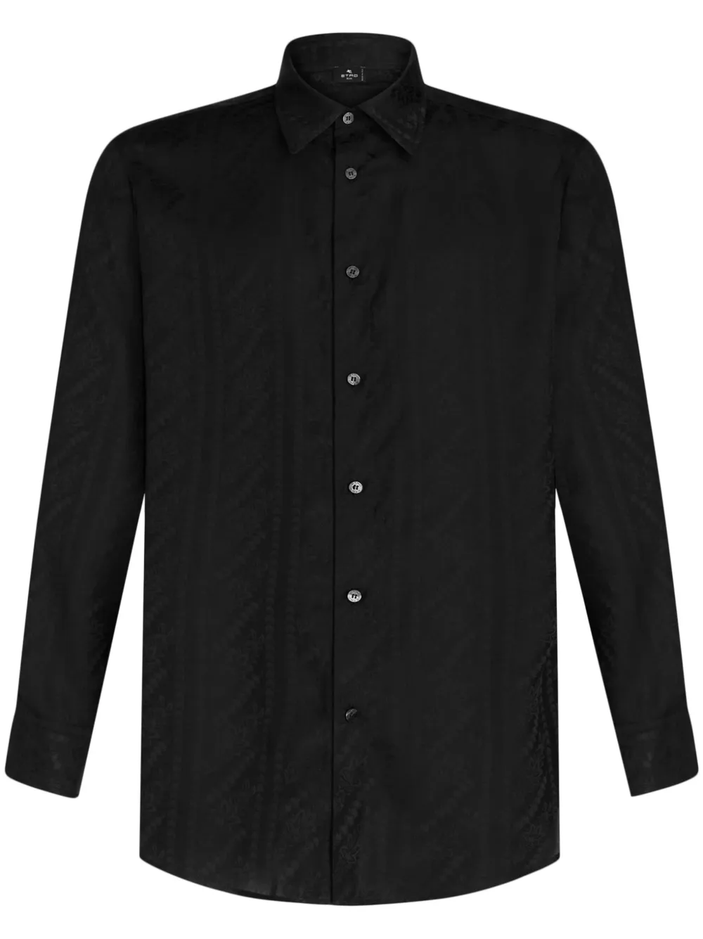

Шелковая рубашка ETRO, черный