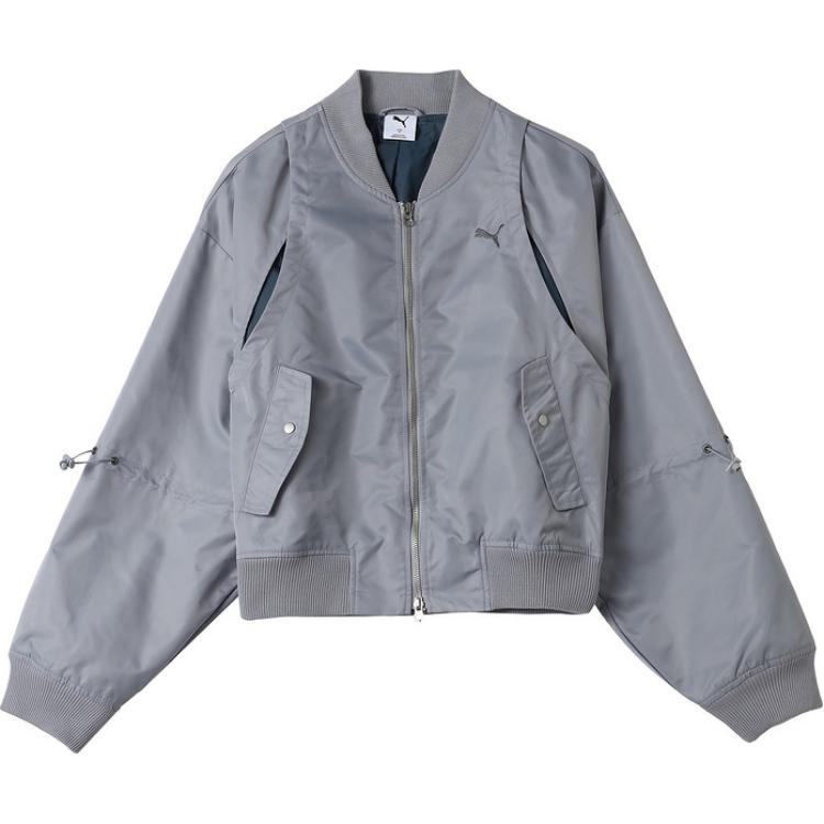 

PUMA Куртка женская серая, Gray