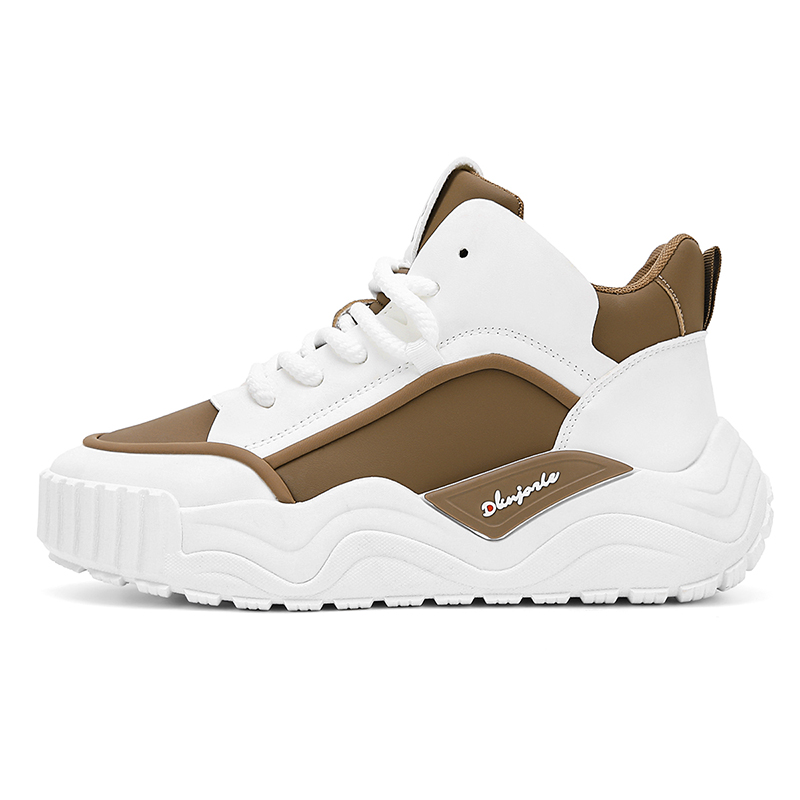 

Мужские повседневные туфли с амортизацией средней высоты M.M Party, White Khaki