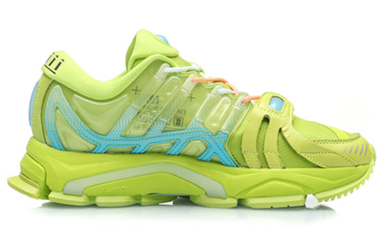 Беговые кроссовки (WMNS) Li-Ning Furious Rider Ace 1.5 'Neon Grass Green', зеленый — фото 2
