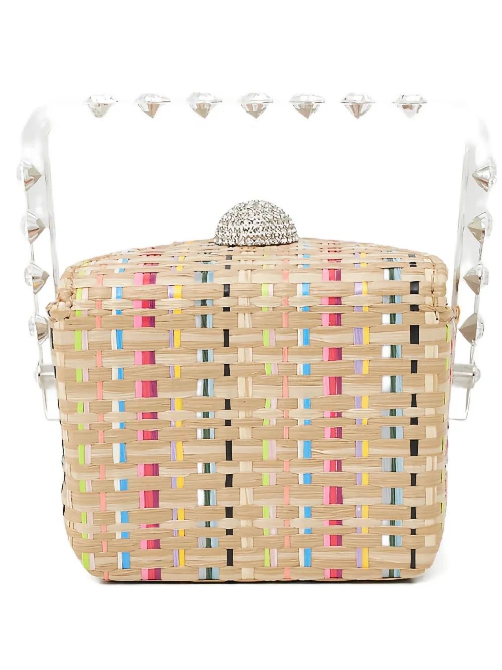 

Сумка-тоут с магнитной застежкой Aquazzura, бежевый