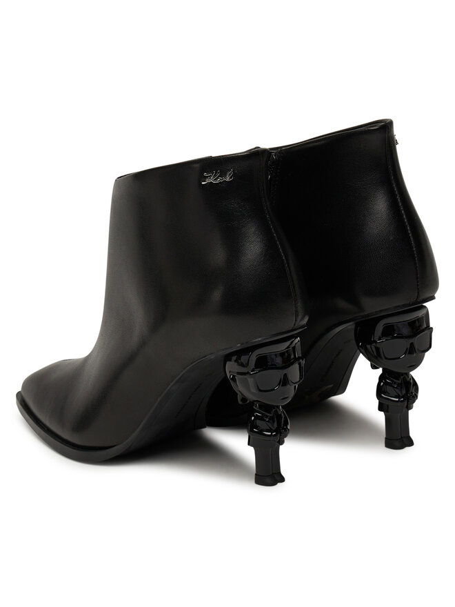 Ботильоны Nft Heel Zip KL39135 Karl Lagerfeld, черный — фото 3