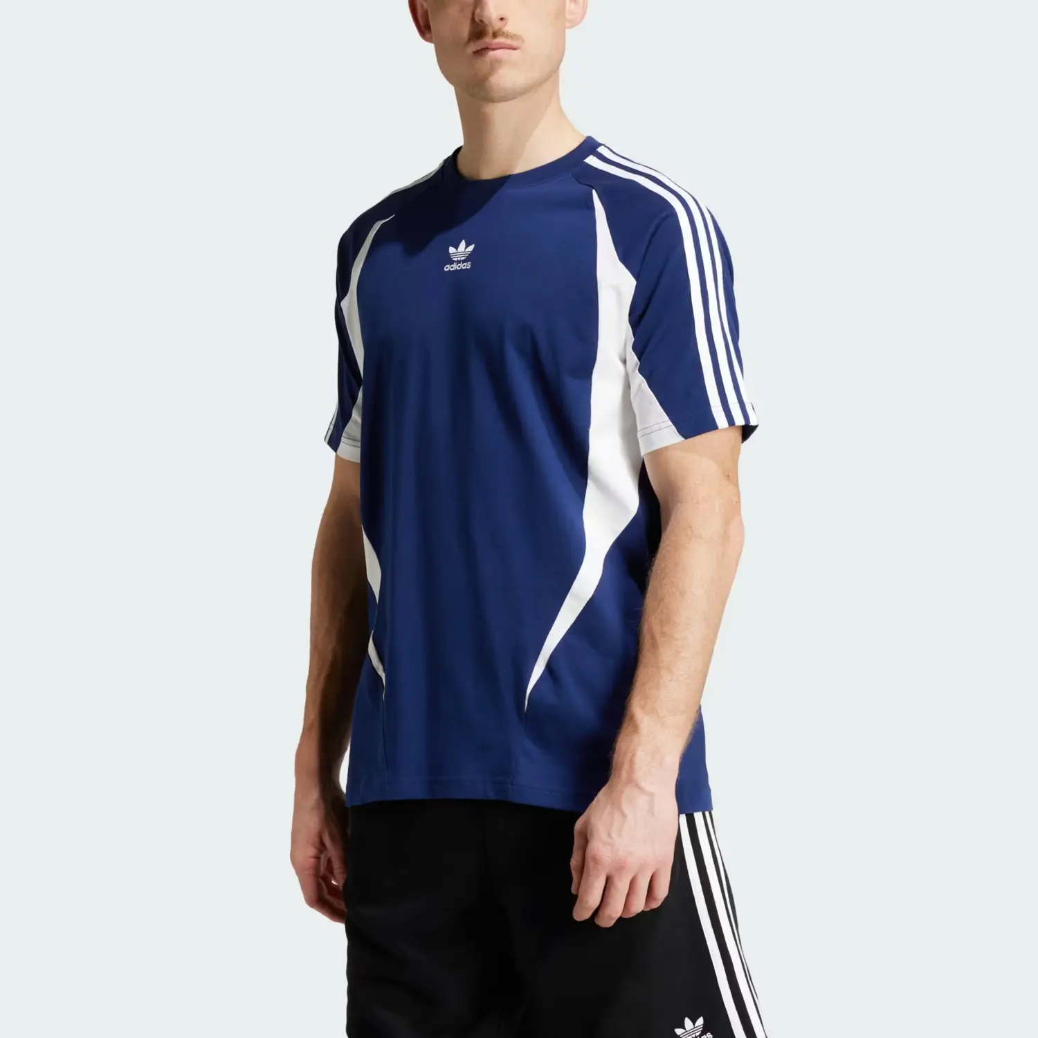 Футболка Archive мужская Adidas Originals, синий/белый — фото 3