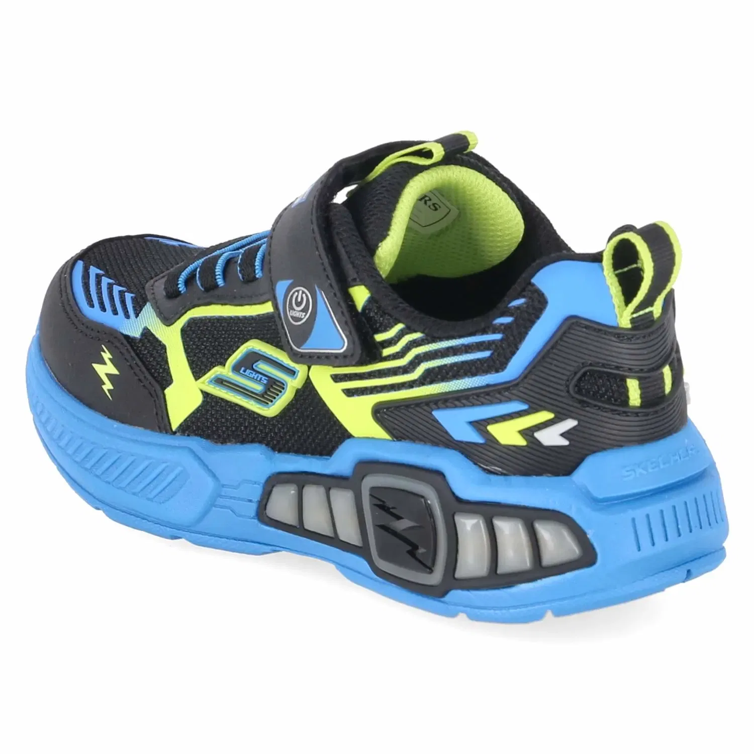 Кроссовки с подсветкой Skechers, черный — фото 3
