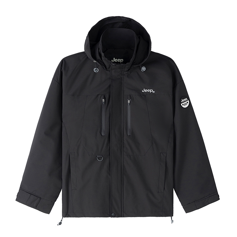 

Куртка Unisex Hooded Moderate Others Jeep, черный